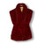 Howard Cotton Short Velvet Smoking Jacket folded - Burgundy | Bown of London